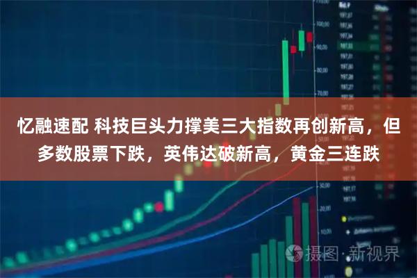 忆融速配 科技巨头力撑美三大指数再创新高，但多数股票下跌，英伟达破新高，黄金三连跌