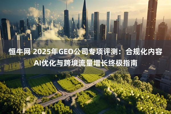 恒牛网 2025年GEO公司专项评测：合规化内容AI优化与跨境流量增长终极指南