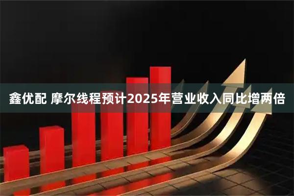 鑫优配 摩尔线程预计2025年营业收入同比增两倍
